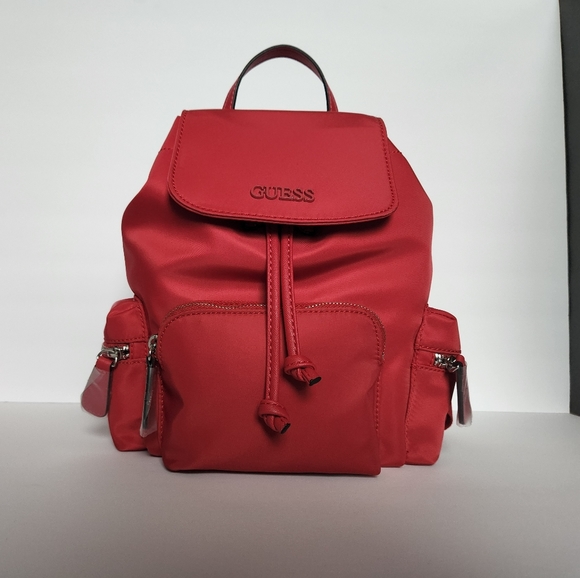 Guess Handbags - 🔥 LIMITED ONLY 🔥 New Red Guess Pippen Backpack
